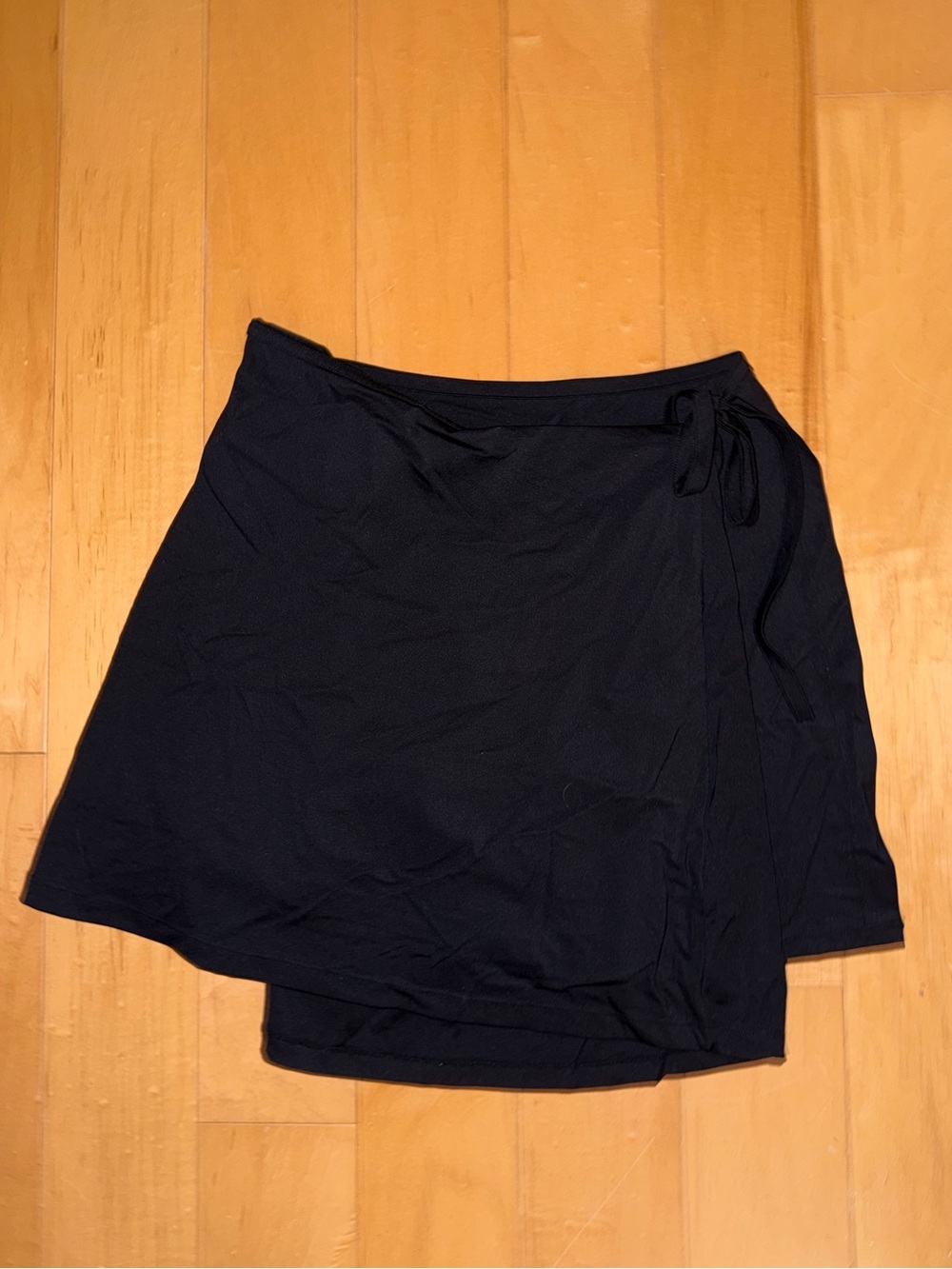 Black Wrap Skirt - Women
